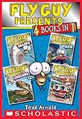 Fly Guy Presents: Four Books in One: Sharks, Space, Dinosaurs, and Firefighters