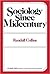 Sociology Since Mid-Century: Essay in Theory Cumulation