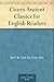 Cicero Ancient Classics for English Readers by William Lucas Collins