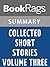 Summary & Study Guide Collected Short Stories Volume Three by W. Somerset Maugham