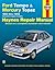 Ford Tempo & Mercury Topaz 2WD Gas Engine Models (84-94) Haynes Repair Manual (Does not include information specific to diesel engines. Includes coverage apart from specific exclusion noted)