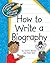 How to Write a Biography (Explorer Junior Library: How to Write)
