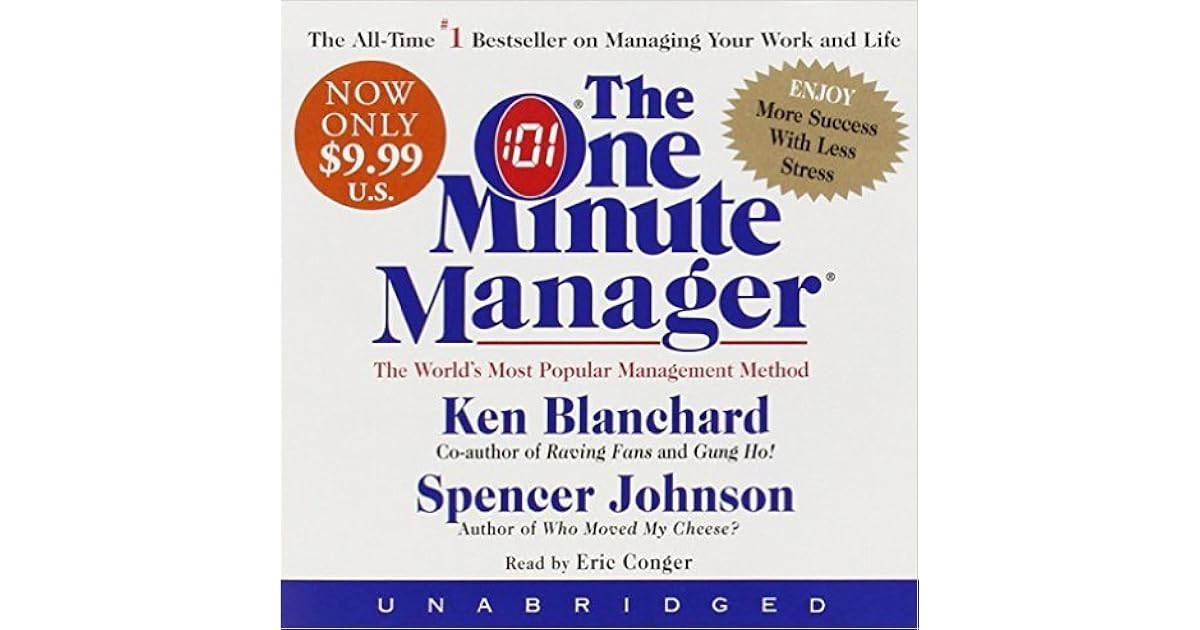 The New One Minute Manager CD by H. Blanchard