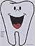 Smiling Tooth Cross Stitch Pattern by Brace Face Patterns