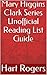 Mary Higgins Clark Series Unofficial Reading List Guide (Hart Roger's Reading List Guides Book 46)