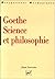 Goethe : Science et philosophie
