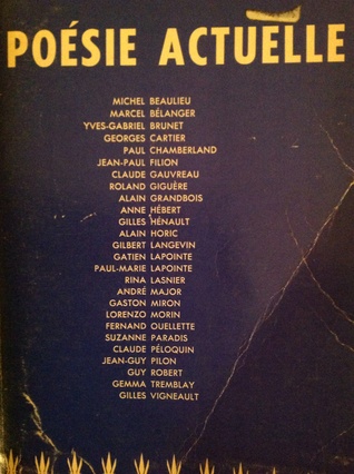 Poésie actuelle