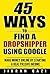 45 Ways Of Finding Products To Sell Online By Dropshipping by Jibran Qazi