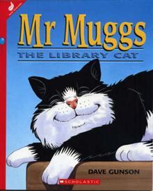 Mr Muggs the library cat