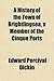 A History of the Town of Brightlingsea, a Member of the Cinque Ports