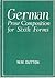 German Prose Compositions for Sixth Forms