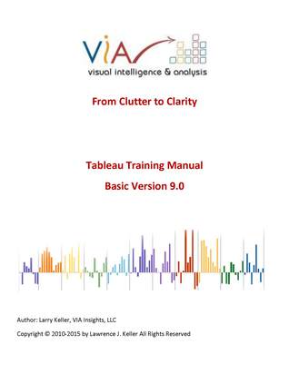 Tableau Training Manual - Basic - Version 9.0