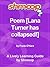 Poem [Lana Turner has collapsed!]: Shmoop Poetry Guide