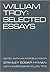 Selected Essays