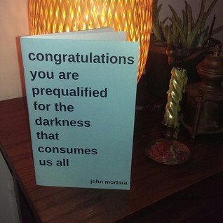 congratulations you are prequalified for the darkness that consumes us all