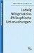Ludwig Wittgensteins >Philosophische Untersuchungen<