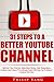 YouTube Channel: 31 Steps to a Better YouTube Channel: Optimize Your Channel, Make More Money, Gain Subscribers, Audience and Views. This Ultimate Guide Will Help You To Make A Living of YouTube