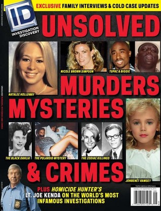 Investigation Discovery Unsolved Murders, Mysteries & Crimes August/September 2015