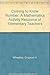 Coming to Know Number: A Mathematics Activity Resource of Elementary Teachers