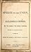 Speech for the Union, by Alexander H. Stephens, now Vice-President of the Southern Confederacy, delivered at Milledgeville, Georgia, in November 1860, before the members of the Georgia Legislature