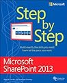 Book cover for Microsoft SharePoint 2013 Step by Step