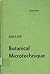 Botanical Microtechnique