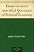 Essays on some unsettled Questions of Political Economy