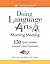 Doing Language Arts in Morning Meeting: 150 Quick Activities That Connect to Your Curriculum