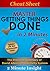 Cheat Sheet: Master Getting Things Done...In 2 Minutes - The Practical Summary of David Allen's Best Selling Book
