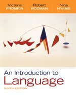 An Introduction to Language Ninth Edition Answer Key (Paperback)