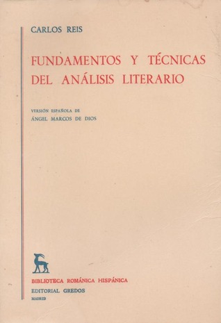 Fundamentos y técnicas del análisis literario (Paperback)