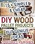 DIY Wood Pallet Projects. 15 + Simple & Cheap But Genius Ideas To Decorate Your Space: (DIY household hacks, DIY palette projects, DIY upcycle, pallete ... design, diy pallet furniture. Book 1)