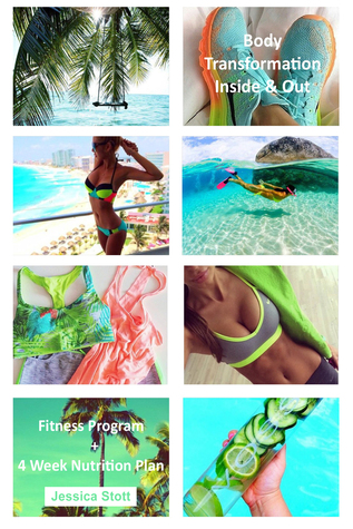 Body Transformation Inside & Out: Fitness Program + 4 Week Nutrition Plan