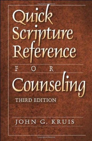 Quick Scripture Reference for Counseling (Paperback)