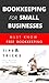 Bookkeeping for small businesses by Emily Brandon