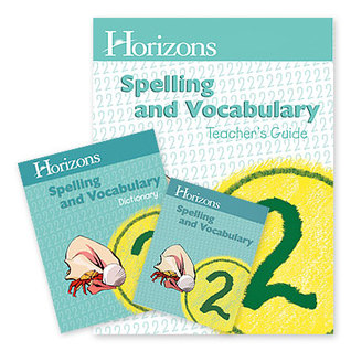 Horizons Spelling and Vacabulary, Grade 2, Teacher Handbook