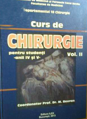 Curs de Chirurgie pentru studenti, vol. II