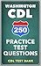 250 Washington CDL Practice Test Questions
