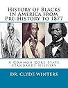 Book cover for History of Blacks in America from Pre-History to 1877
