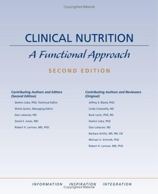 Clinical Nutrition: A Functional Approach (Paperback)