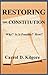 Restoring the Constitution