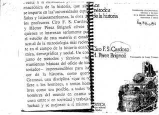 Los Metodos de La Historia