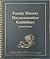 Family History Documentation Guidelines