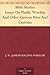 Bible Studies Essays On Phallic Worship And Other Curious Rit... by Joseph Mazzini Wheeler