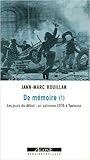 De mémoire (1): Les jours du début : un automne 1970 à Toulouse De mémoire (1): Les jours du début : un automne 1970 à Toulouse