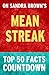 Mean Streak: by Sandra Brown: Top 50 Facts Countdown