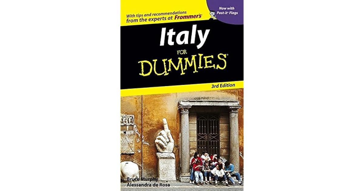 Italy for Dummies by Alessandra de Rosa