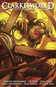 Portada de Clarkesworld Magazine, Issue 107, August 2015, de Neil Clarke