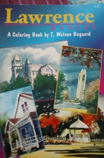 Lawrence, Kansas: A Coloring Book (Paperback)