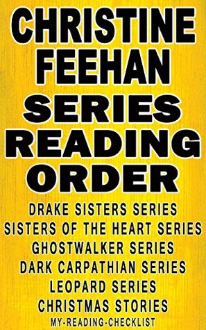 Christine Feehan: Series Reading Order by My Reading Checklist